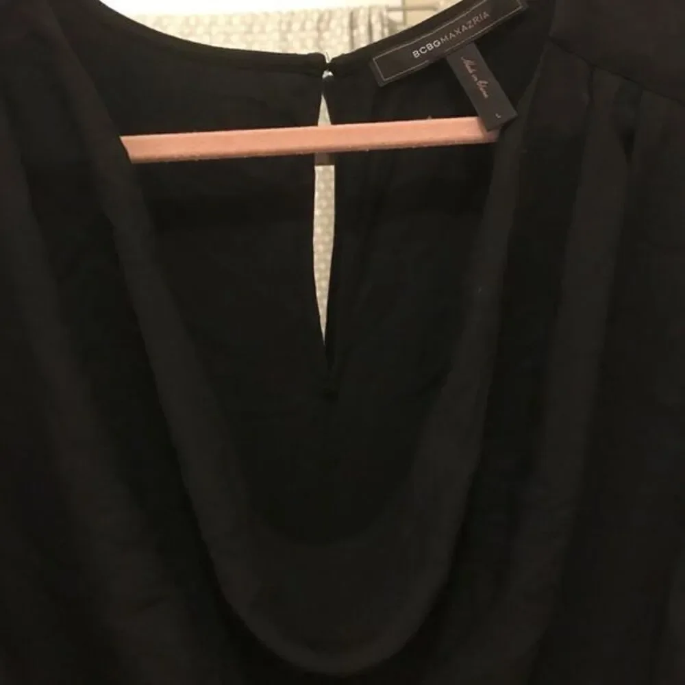 BCBG Black Romper​ - Picture 3 of 4